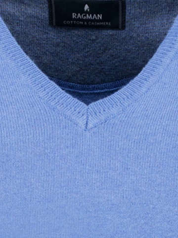 Canottiera di Ragman in blu