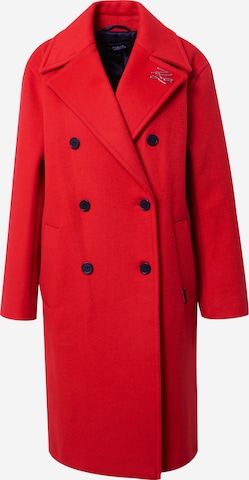 Karl Lagerfeld Přechodný kabát – červená: přední strana