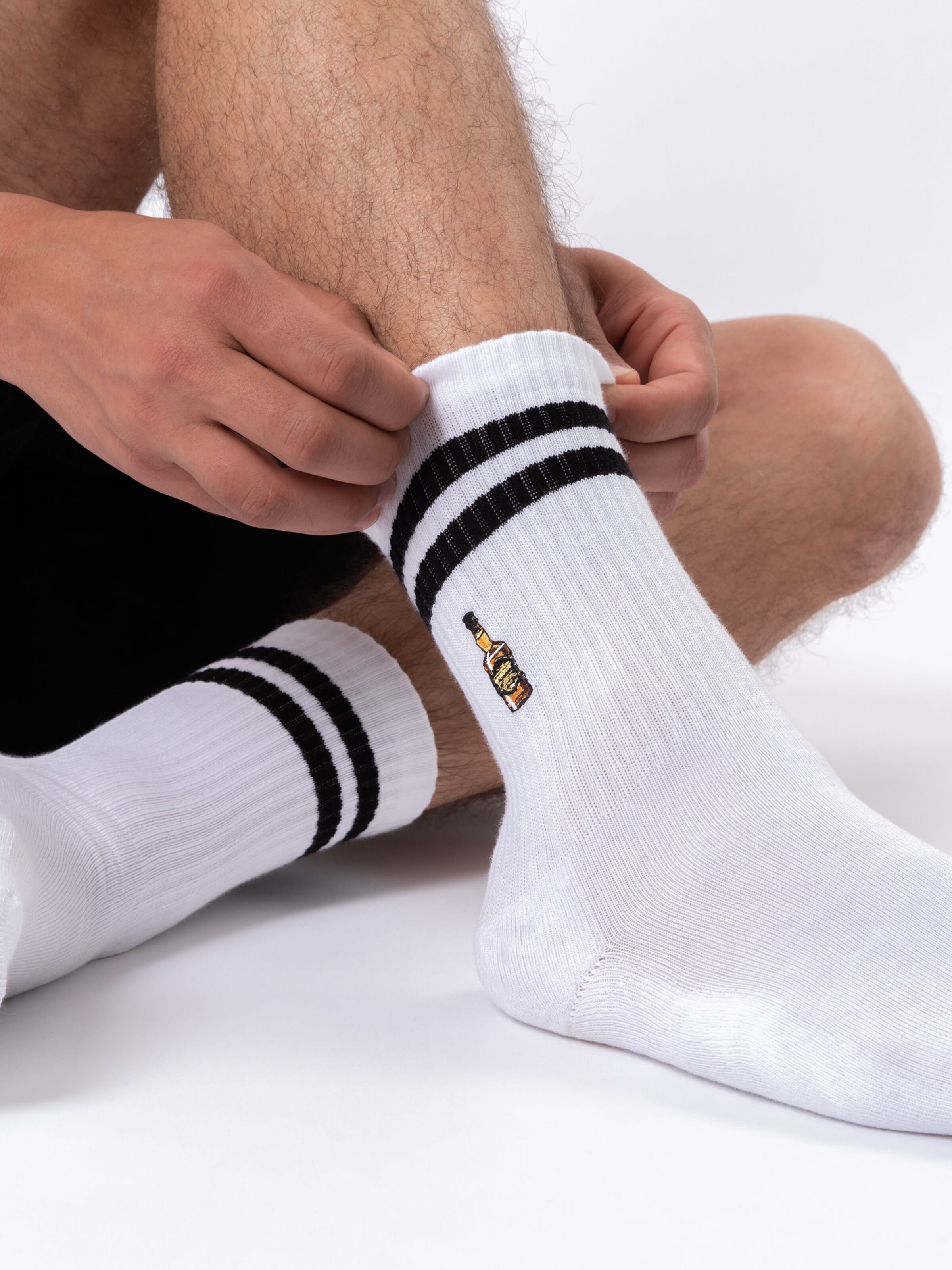 Occulto Socken 'Summer' in Weiß