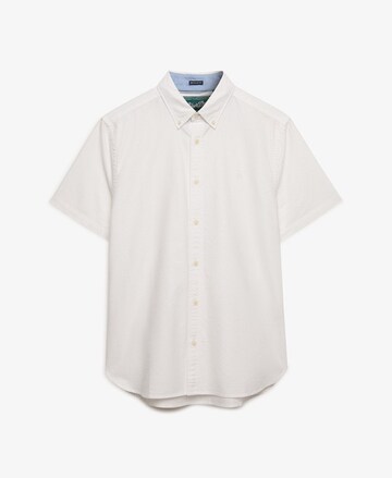 Superdry & Co Regular Fit Hemd in Weiß