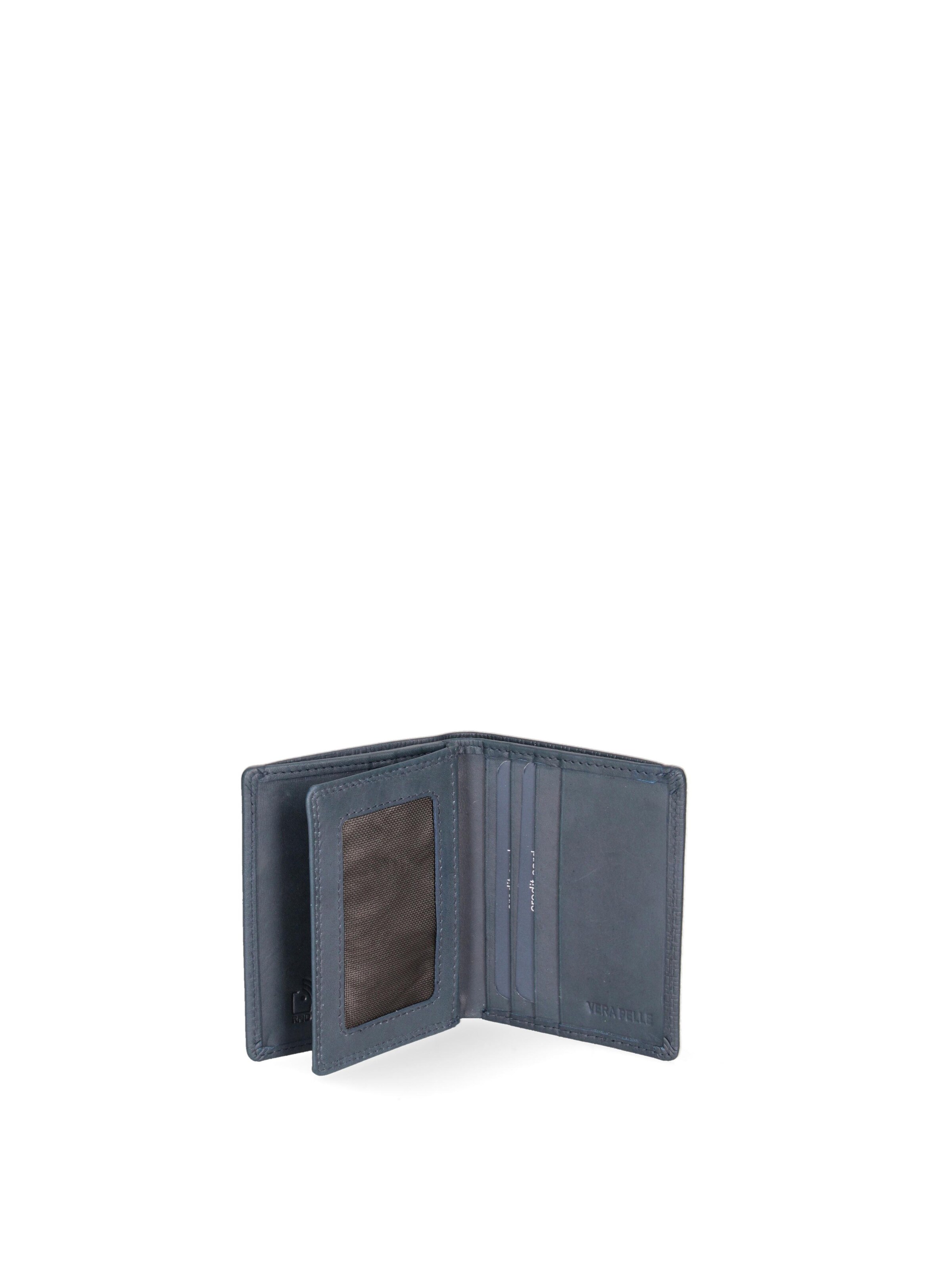 Portamonete 'Portafoglio uomo in vera pelle - Casual' di EC Contemporary COVERI in blu