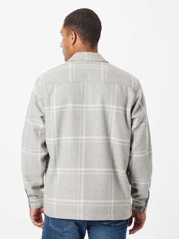 minimum Regular fit Button Up Shirt 'Staan' in Grey