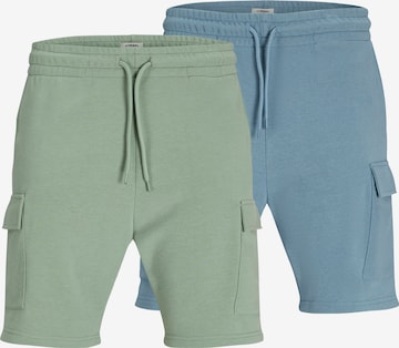 JJ Rebel Regular Cargobyxa 'JREBGORM' i blå: framsida