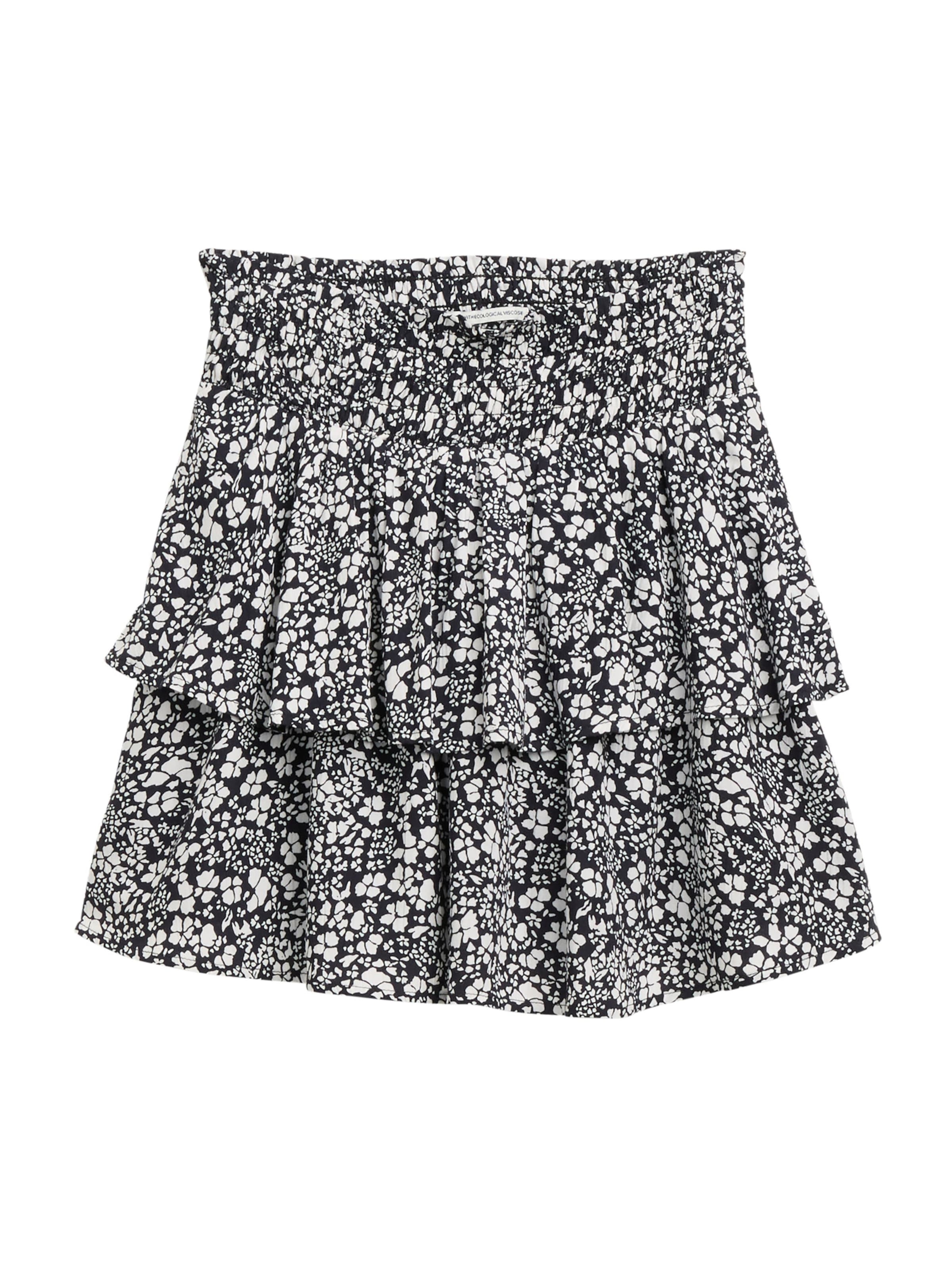 TOM TAILOR Юбка в Черный: спереди