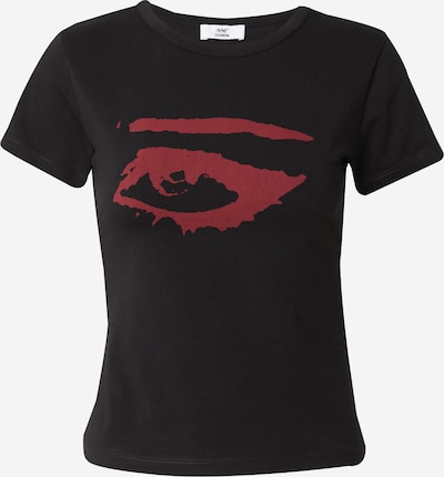 SHYX T-shirt en rouge / noir, Vue avec produit