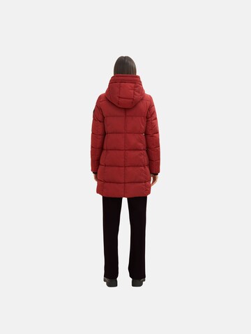 Manteau d’hiver TOM TAILOR en rouge