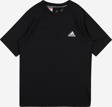 ADIDAS SPORTSWEAR Performance shirt 'Designed For Gameday' in Black: front