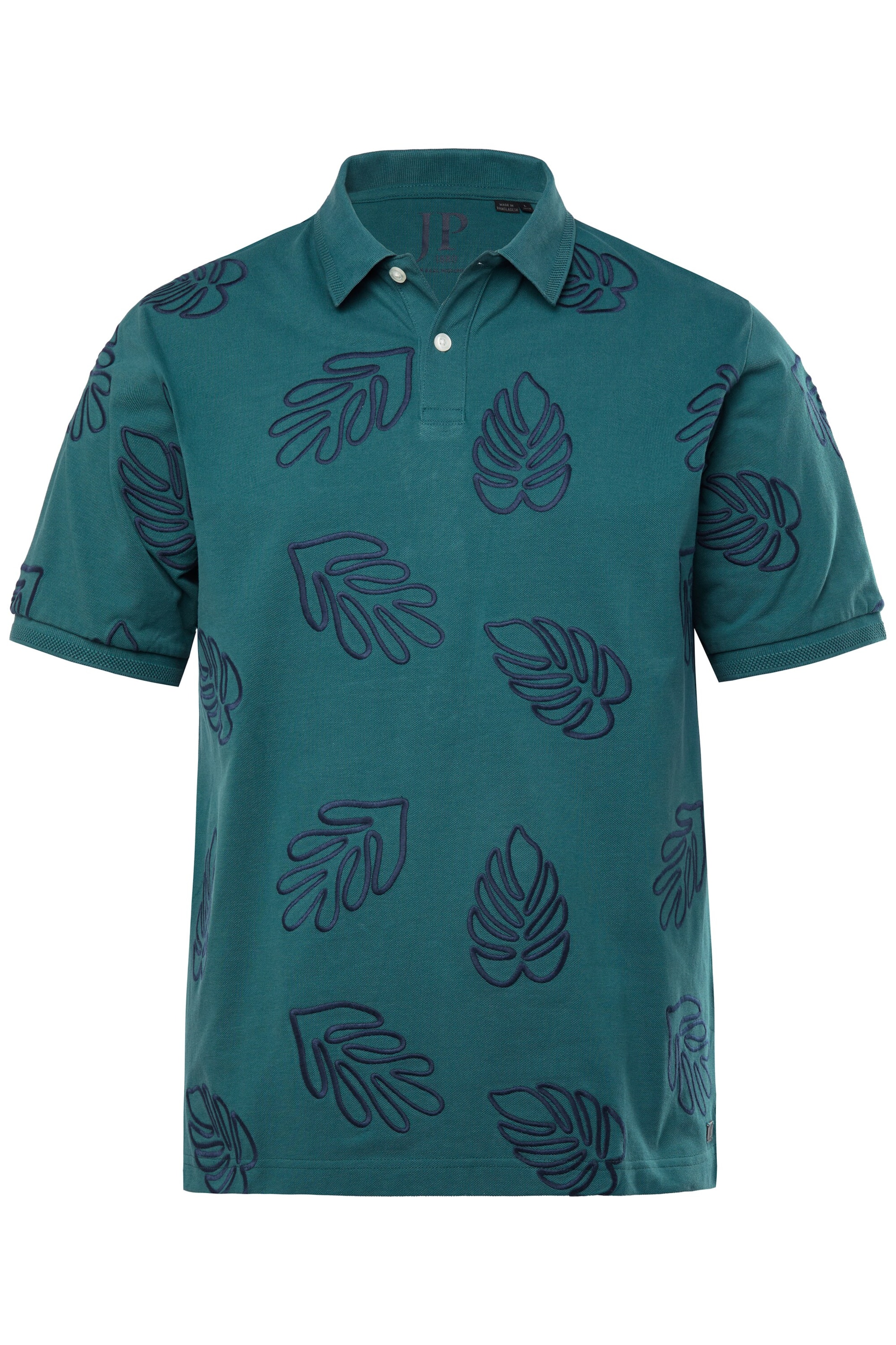 JP1880 Shirt in Groen: voorkant