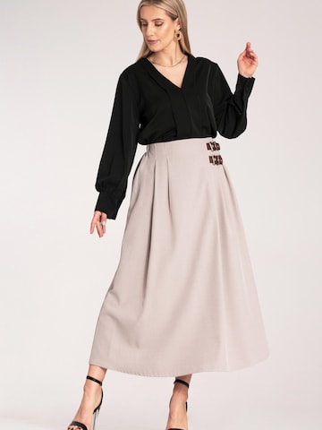 Gonna 'M1156' di Figl in beige