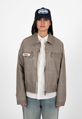 Prohibited - Chaqueta de entretiempo 'Exit Speed' en marrón