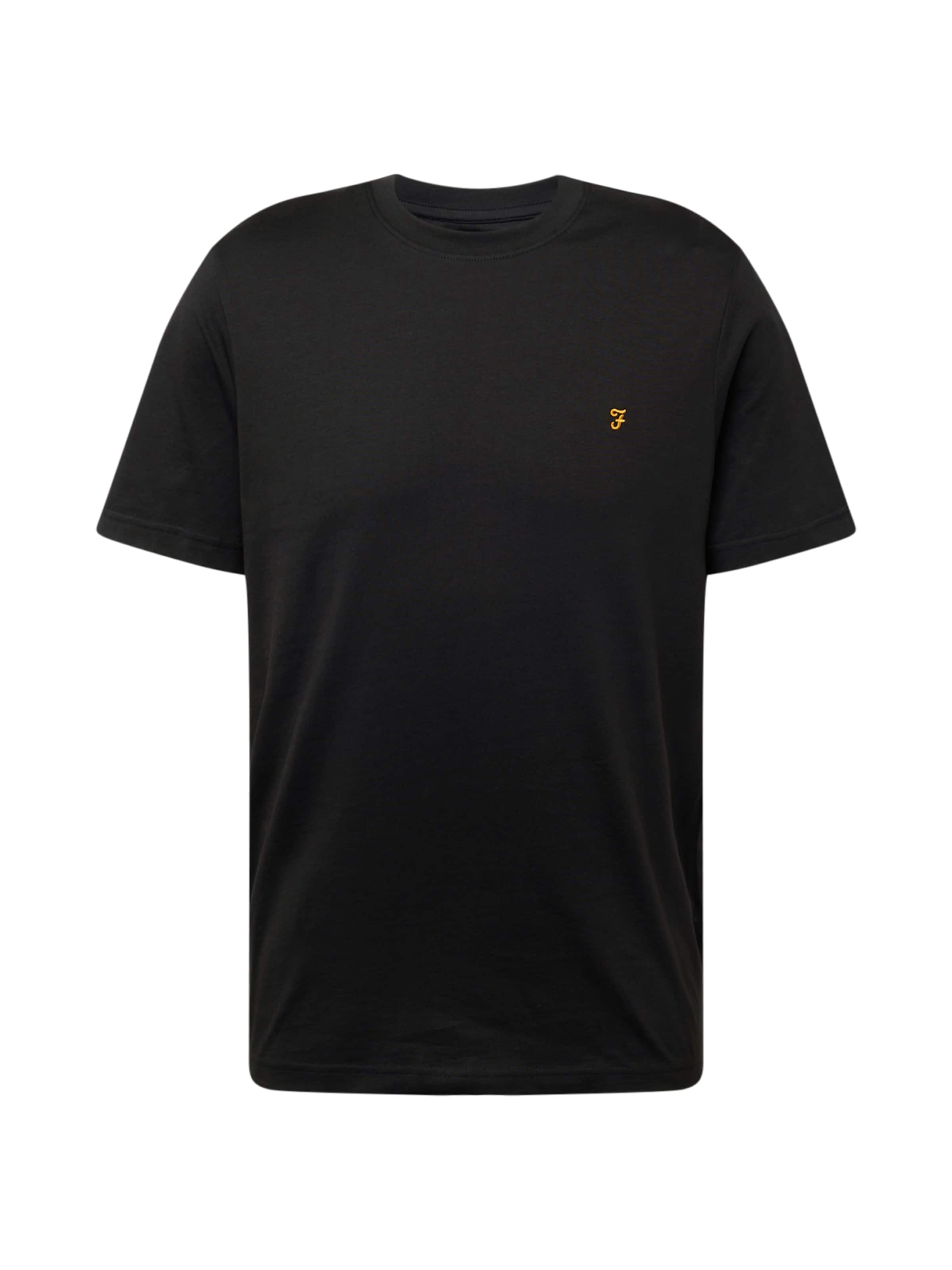FARAH T-Shirt 'DANNY' in Schwarz: Vorderseite