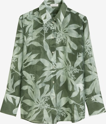 Chemisier Marc O'Polo en vert : devant