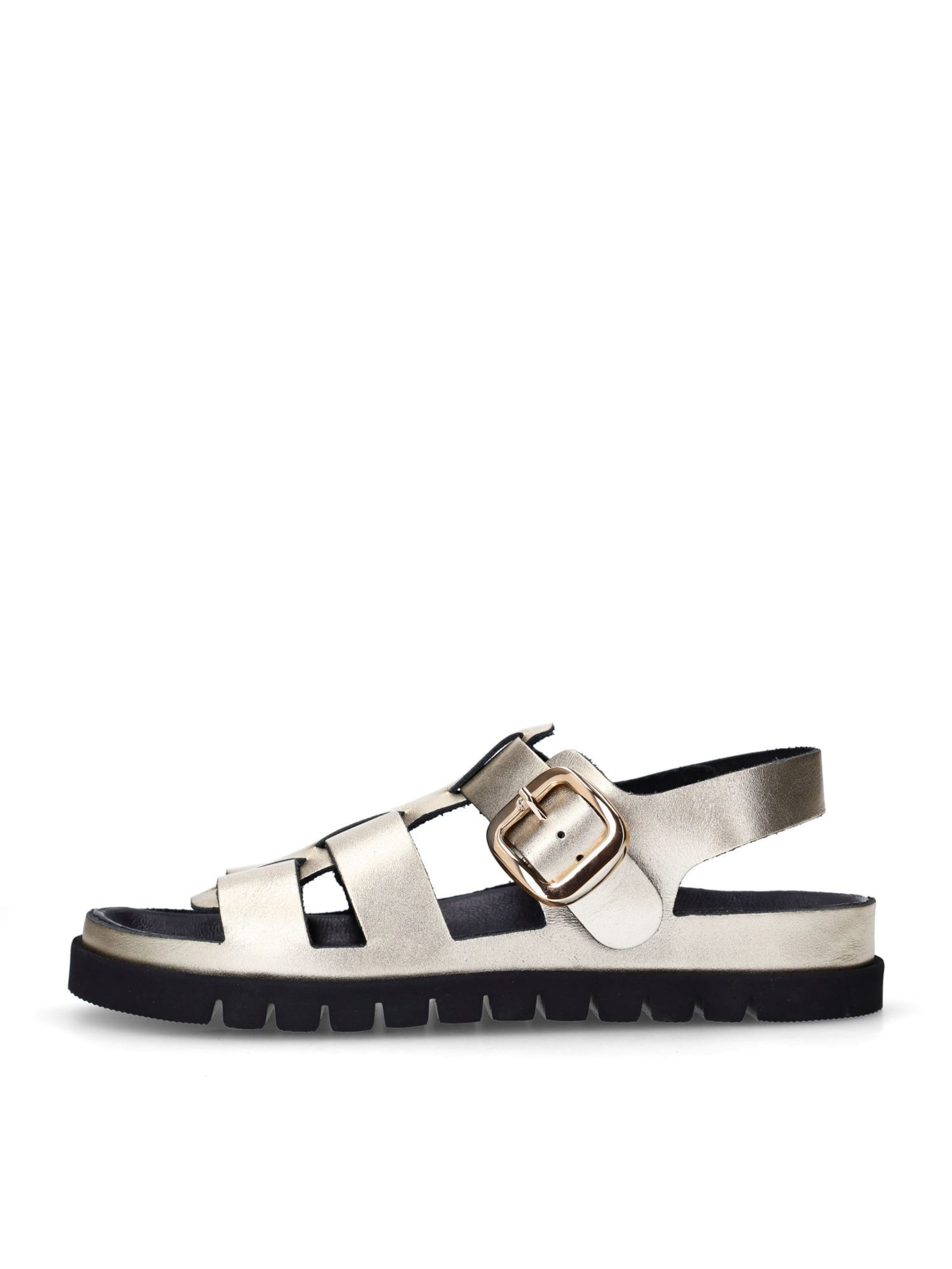 Sandales à lanières SACHA en or