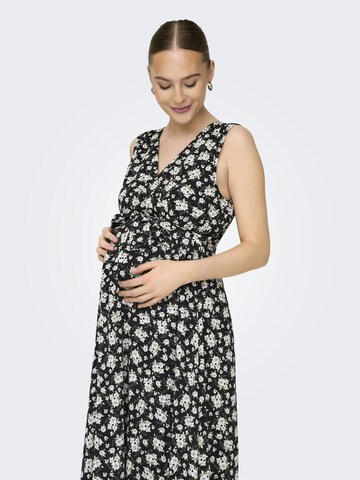 Only Maternity Jurk in Zwart