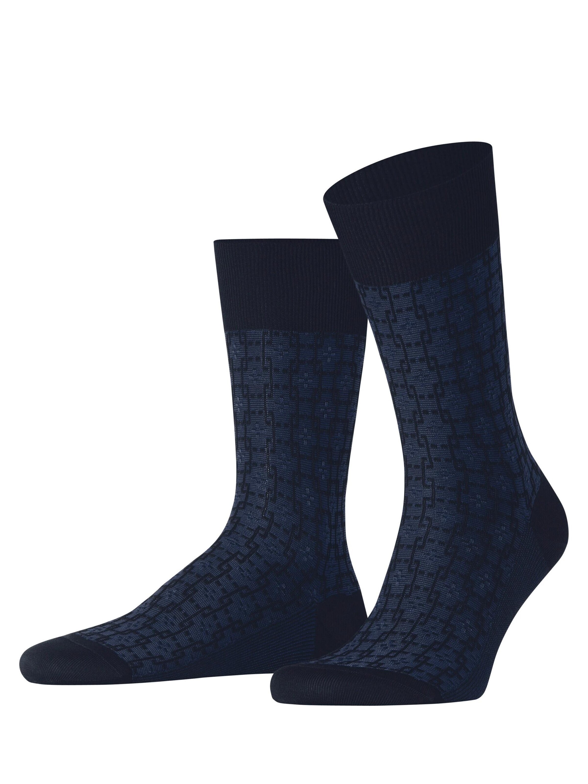 FALKE Socken 'Artwork Tie'‌‌‌‌‌‌‌‌ in Blau: Vorderseite