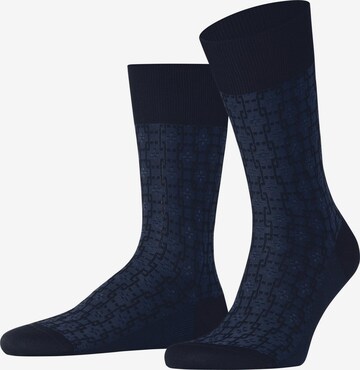 FALKE Socken 'Artwork Tie' in Blau: Vorderseite