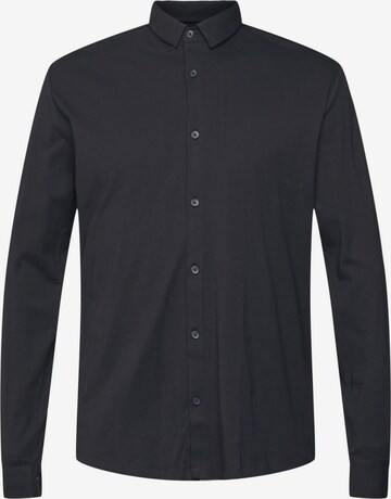 Chemise ESPRIT en noir : devant