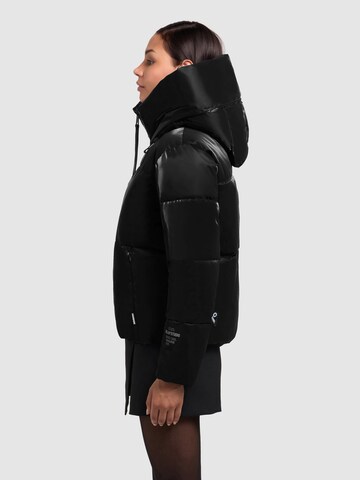 khujo Winter jacket 'Audrey Shiny' in Black
