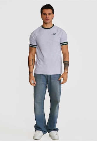Maglietta 'Tournament' di SikSilk in grigio