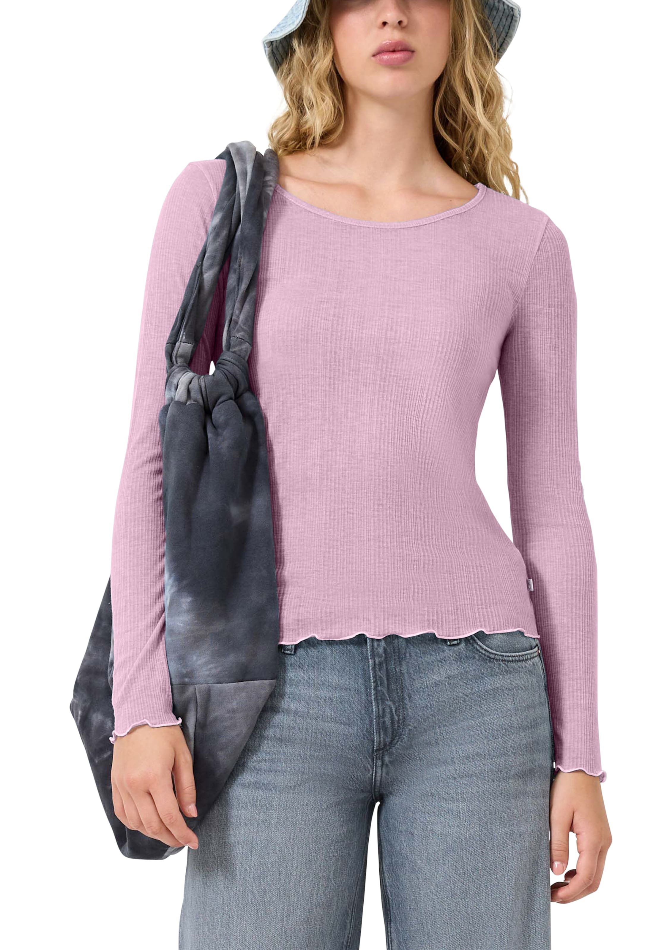 QS Shirt in Pink: front