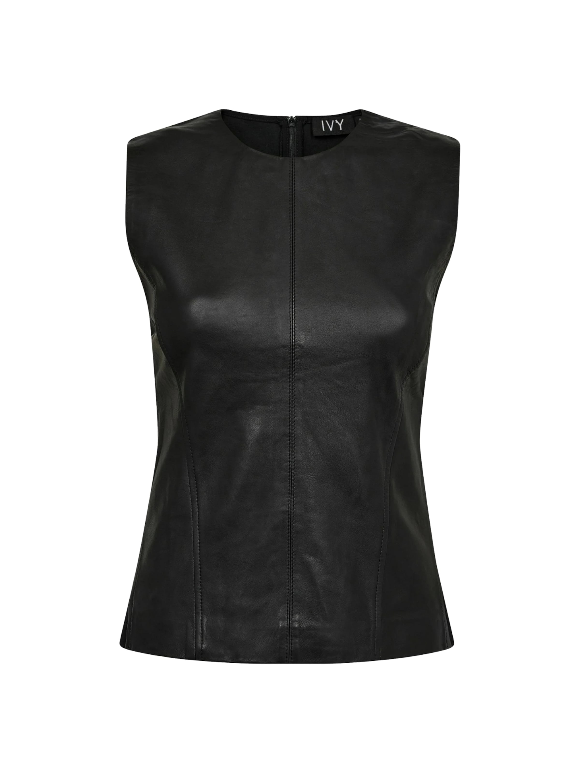 Top 'IVY-Kylie' di Ivy Copenhagen in nero: frontale