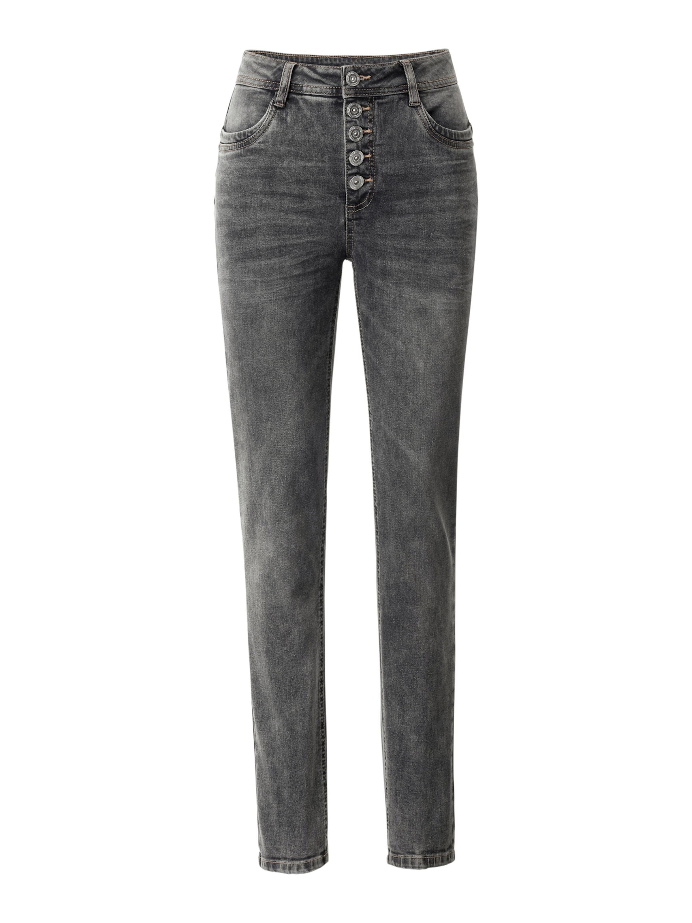 heine Slimfit Farmer - szürke: elől