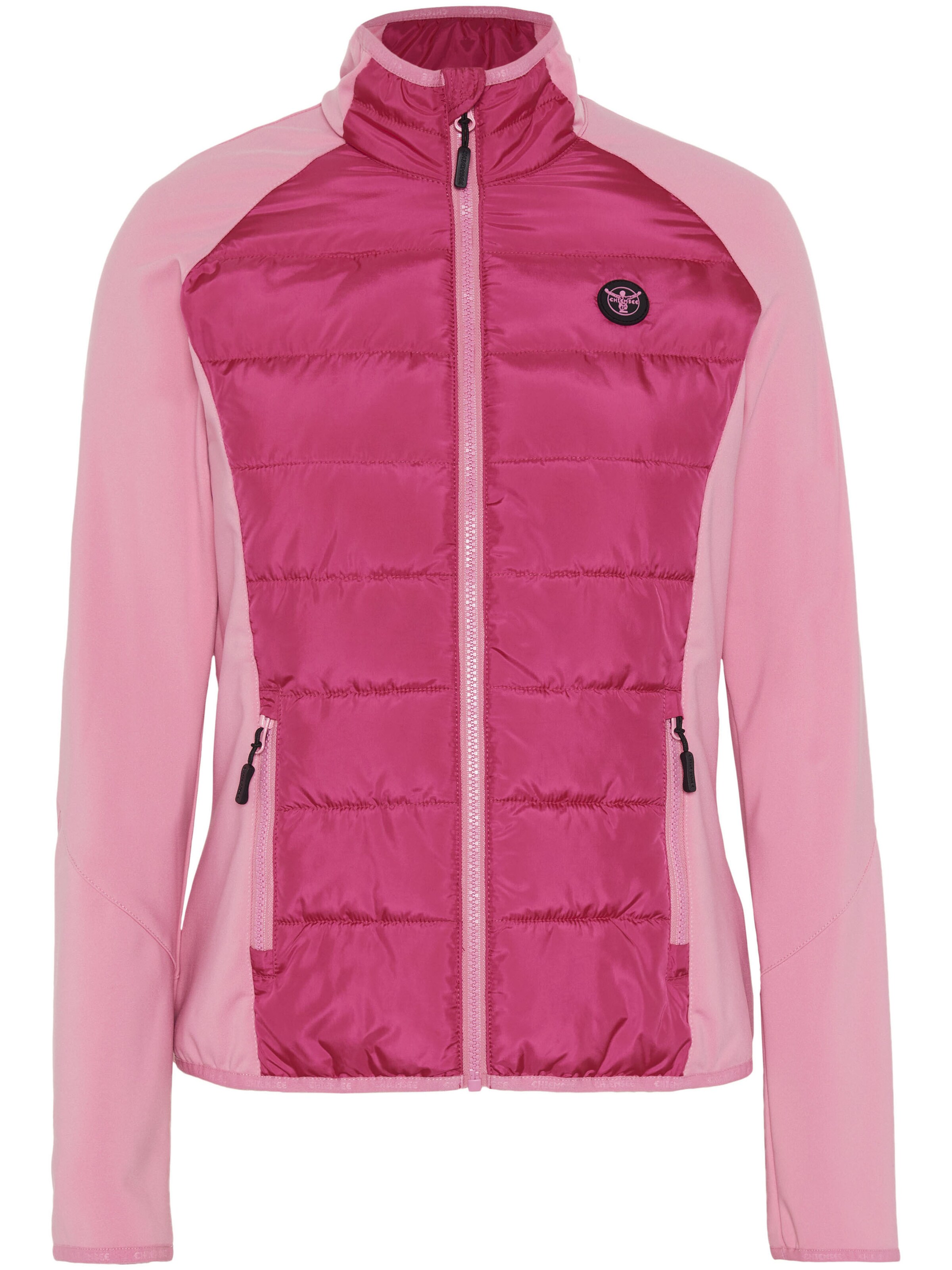 CHIEMSEE Funktionsjacke ' mit Stehkragen ' in Pink: Vorderseite
