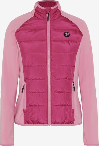 CHIEMSEE Funktionsjacke ' mit Stehkragen ' in Pink: Vorderseite