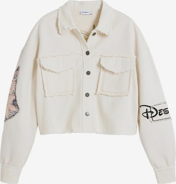 DesigualSweater majica - bijela boja: prednji dio