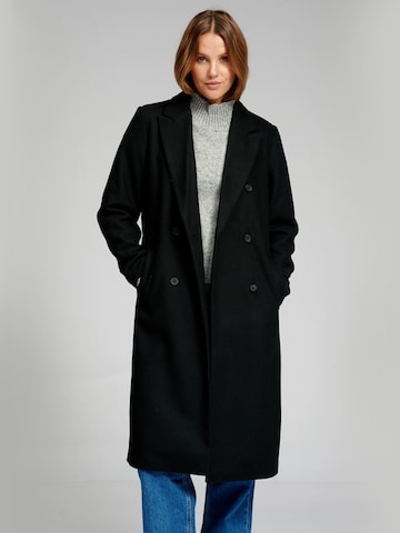 TeeShoppen Mantel in Schwarz: Vorderseite