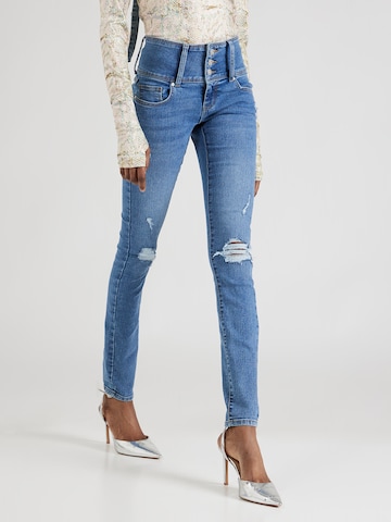 ONLY Skinny Jeans 'ANEMONE' i blå: forside