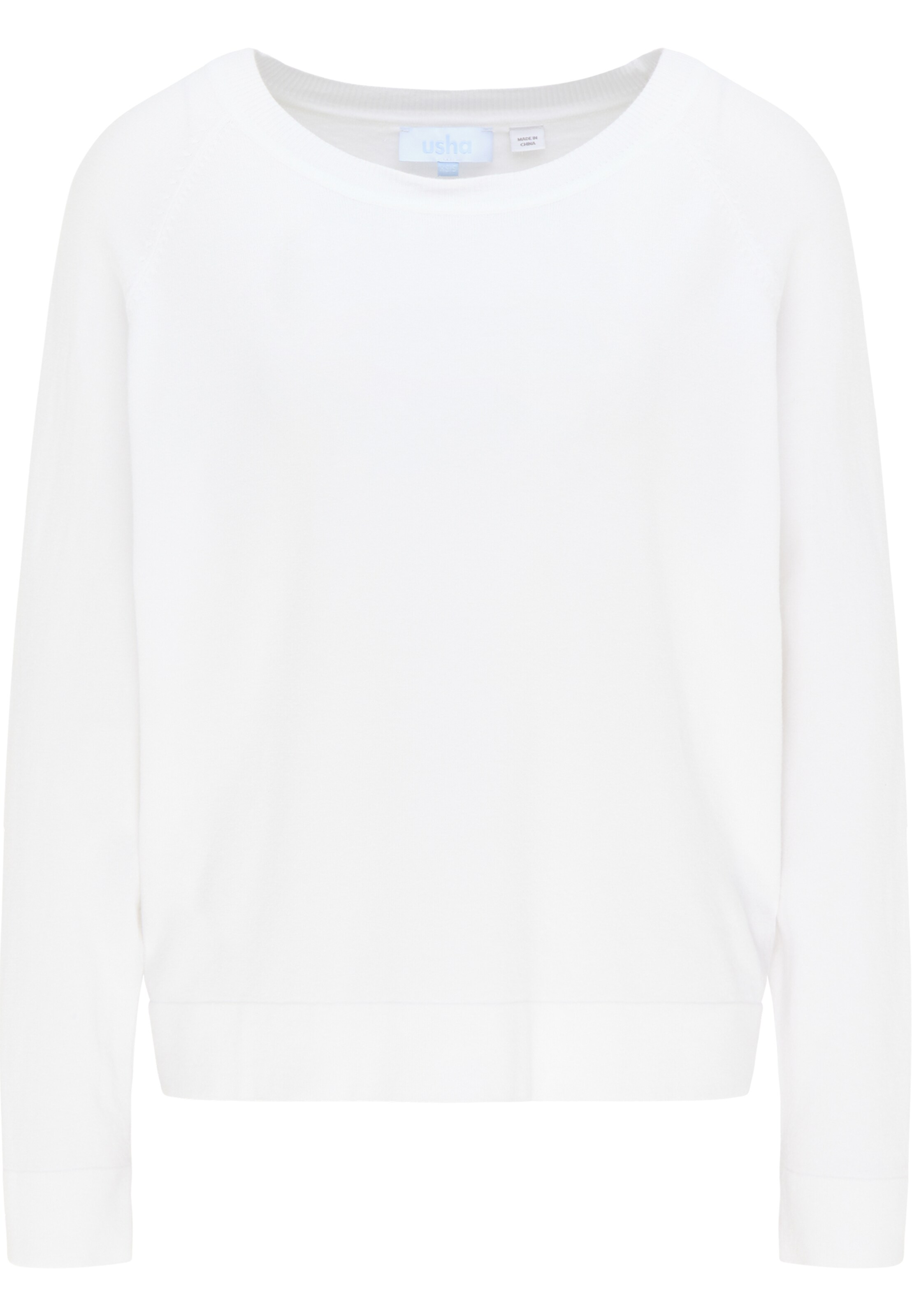 usha BLUE LABEL Trui in Wit: voorkant