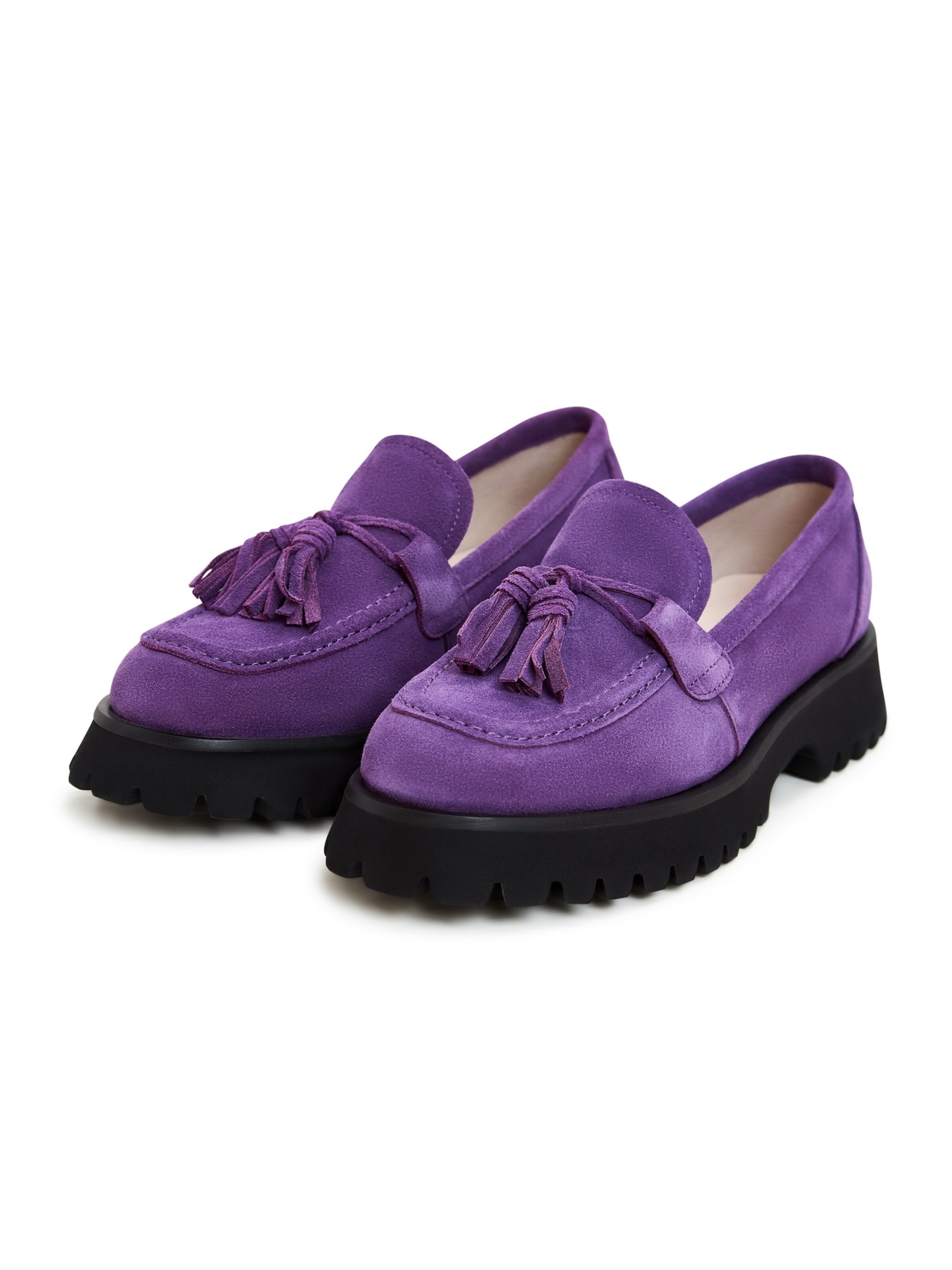 CESARE GASPARI Slipper in Lila