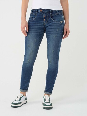 Gang Slimfit Jeans '94MARGE' in Blau: Vorderseite
