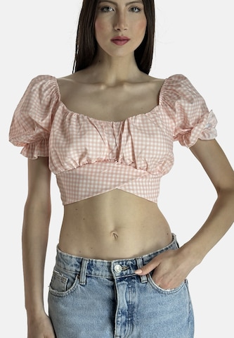 Elara Bluse i pink