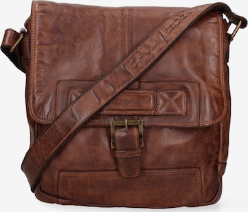 Borsa a tracolla di HILL BURRY in marrone: frontale