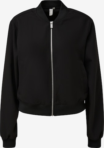 Veste mi-saison QS en noir : devant