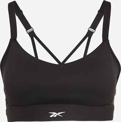 Reebok Sport Sports-BH i sort / hvid, Produktvisning