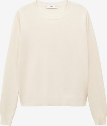 MANGO Pullover 'LUKA' in Beige: predná strana