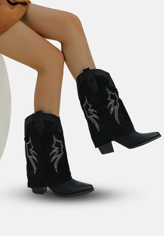 Elara Cowboylaarzen in Zwart