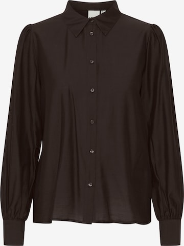 ICHI Blouse 'IH KARLANI' in Black: front