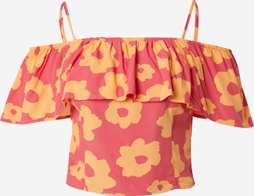 Top 'Jolin' di Guido Maria Kretschmer Women in rosa: frontale