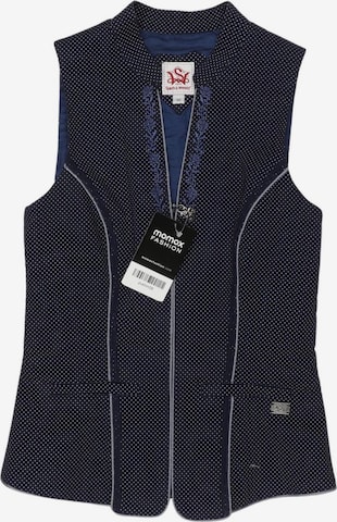 SPIETH & WENSKY Weste XXS in Blau: Vorderseite