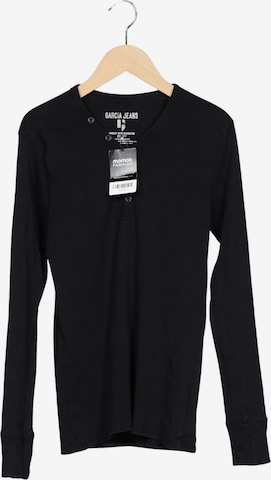 GARCIA Langarmshirt S in Schwarz: Vorderseite