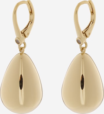 zelts DKNY Auskari: no priekšpuses