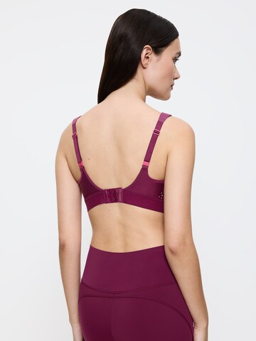 Triumph Triaction Bustier Sport bh ' Triaction Extreme Lite ' in Rood