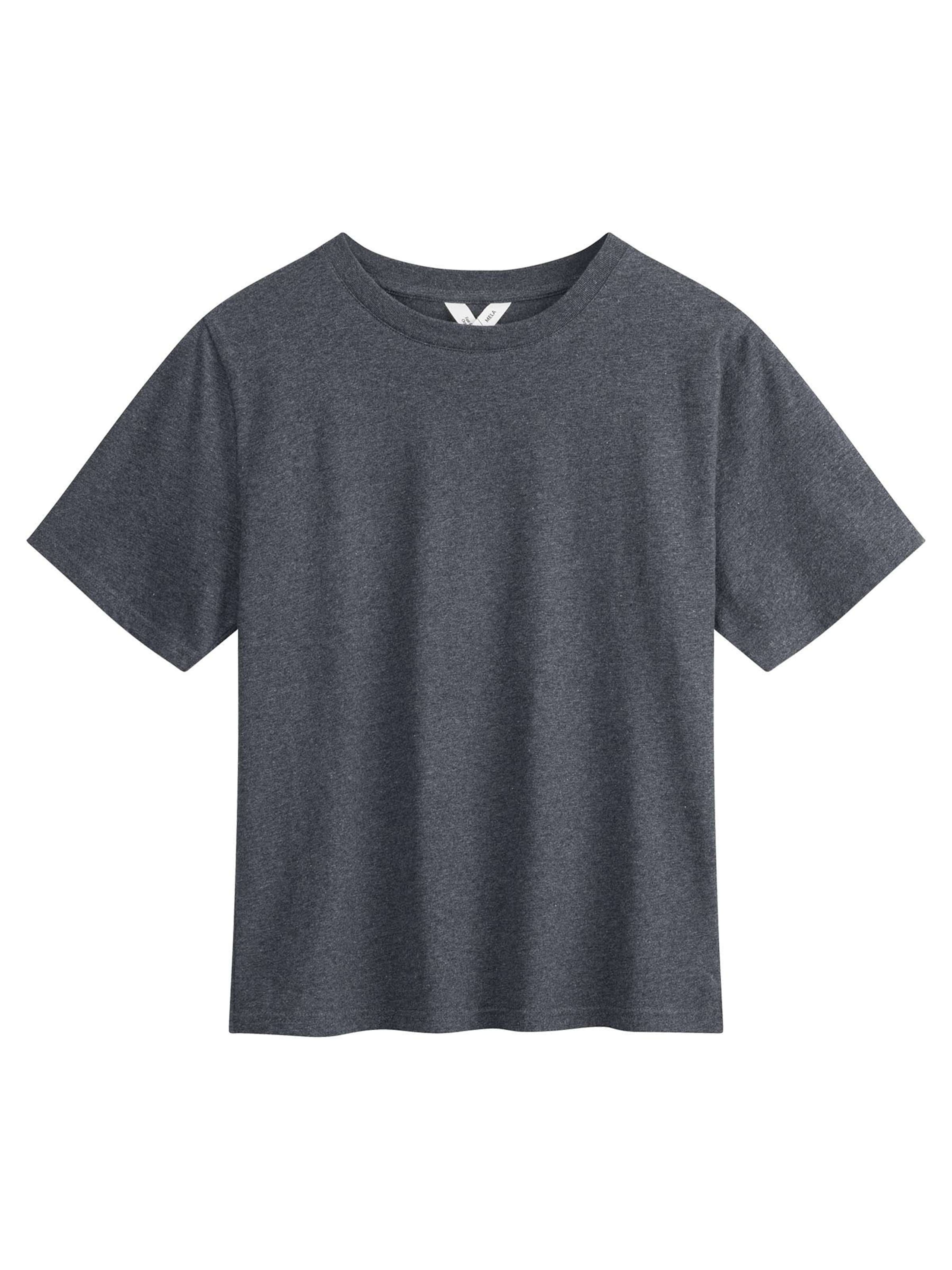 Tricou 'Tanika' de la MELA pe gri: față