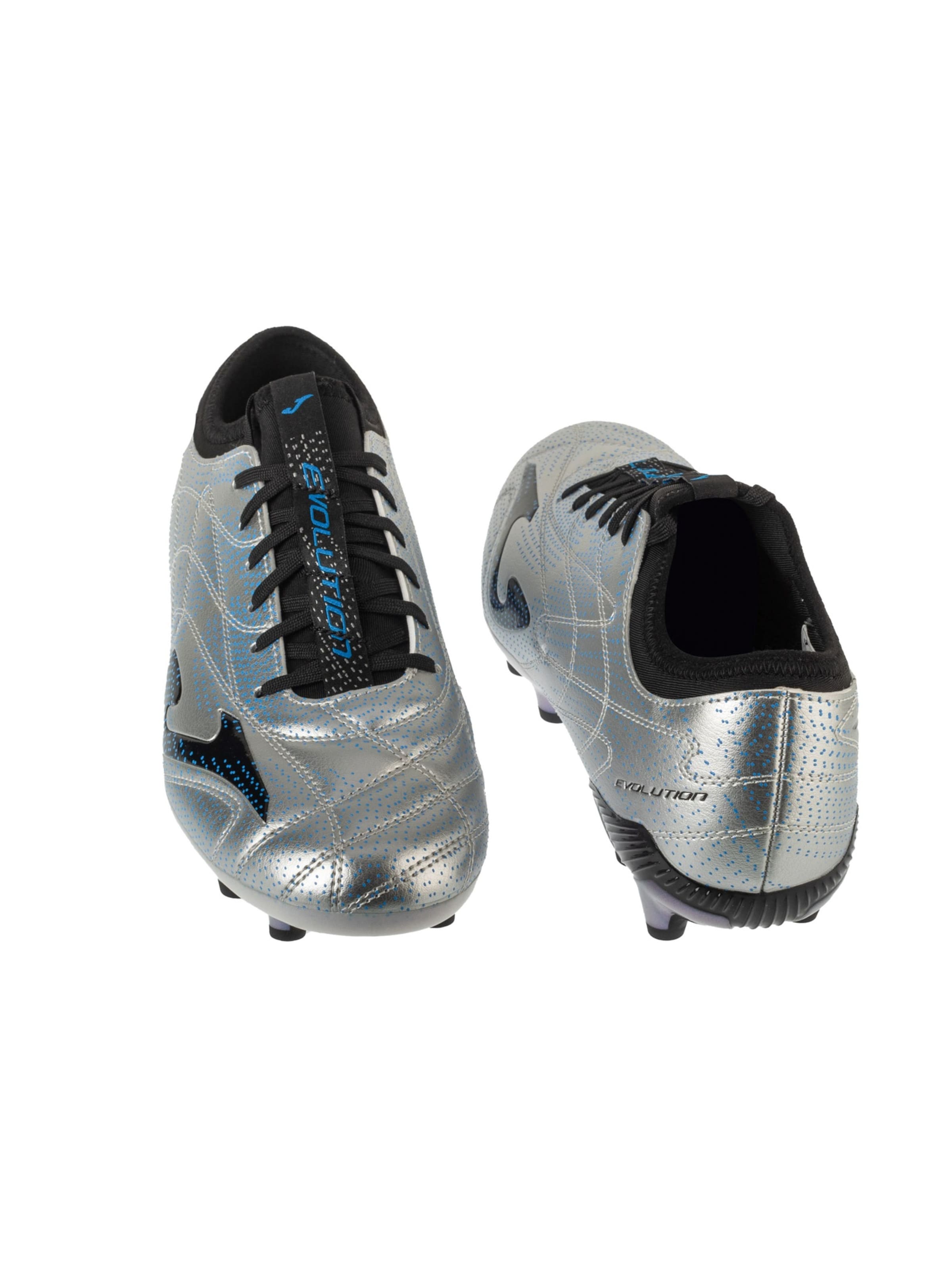 JOMA Soccer Cleats 'Evolution 25 EVOW FG' in Silver
