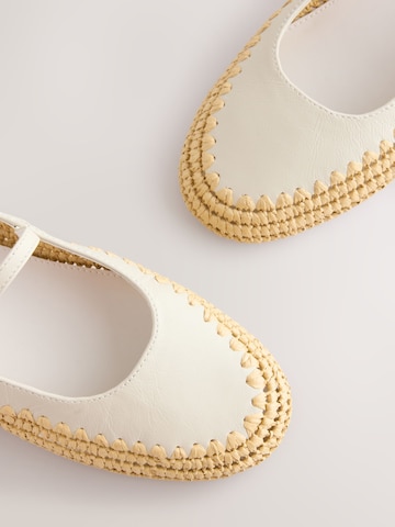 Ballerines Next en blanc