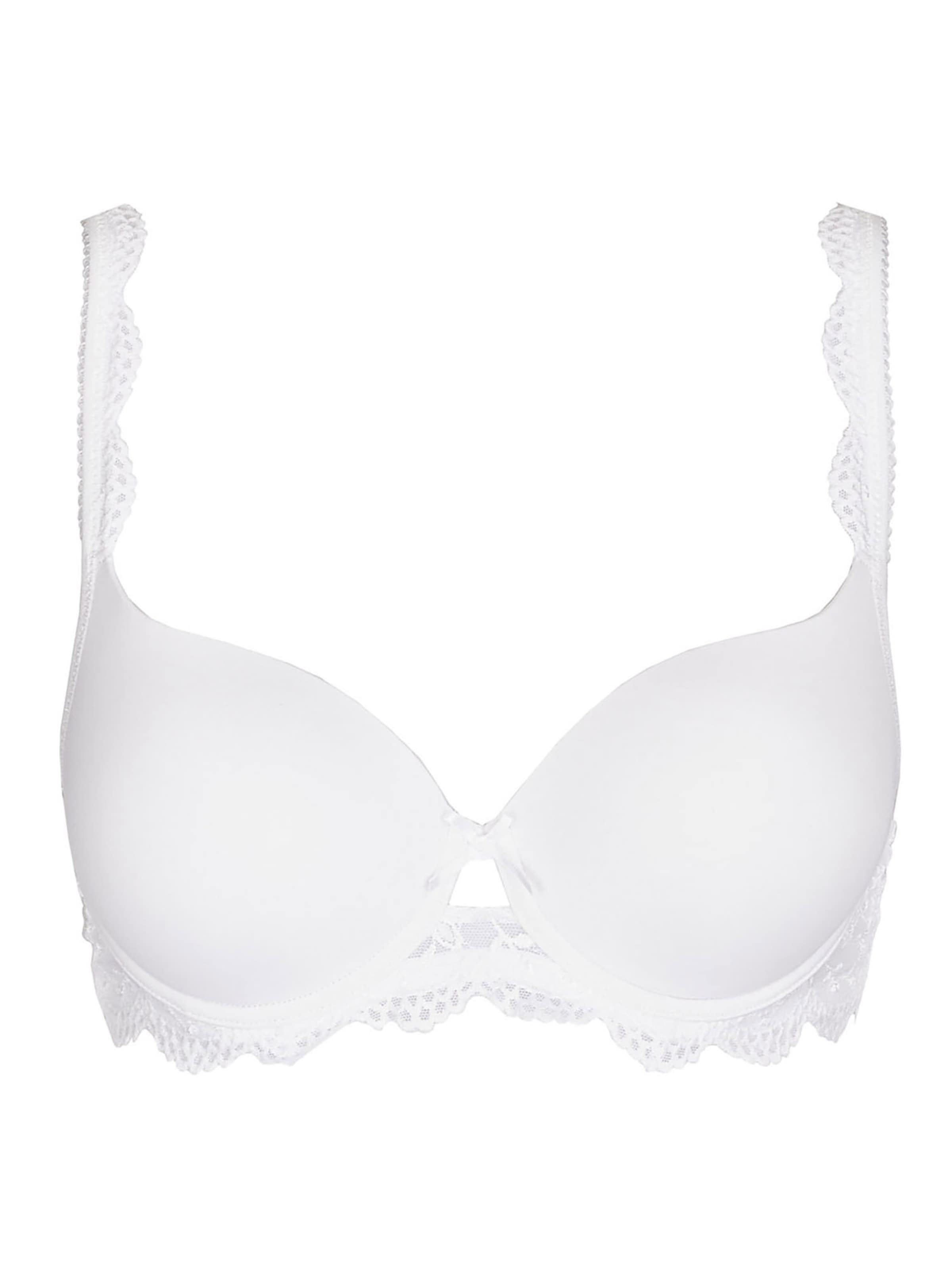 Nina von C. Bra 'Silver Edition' in White: front